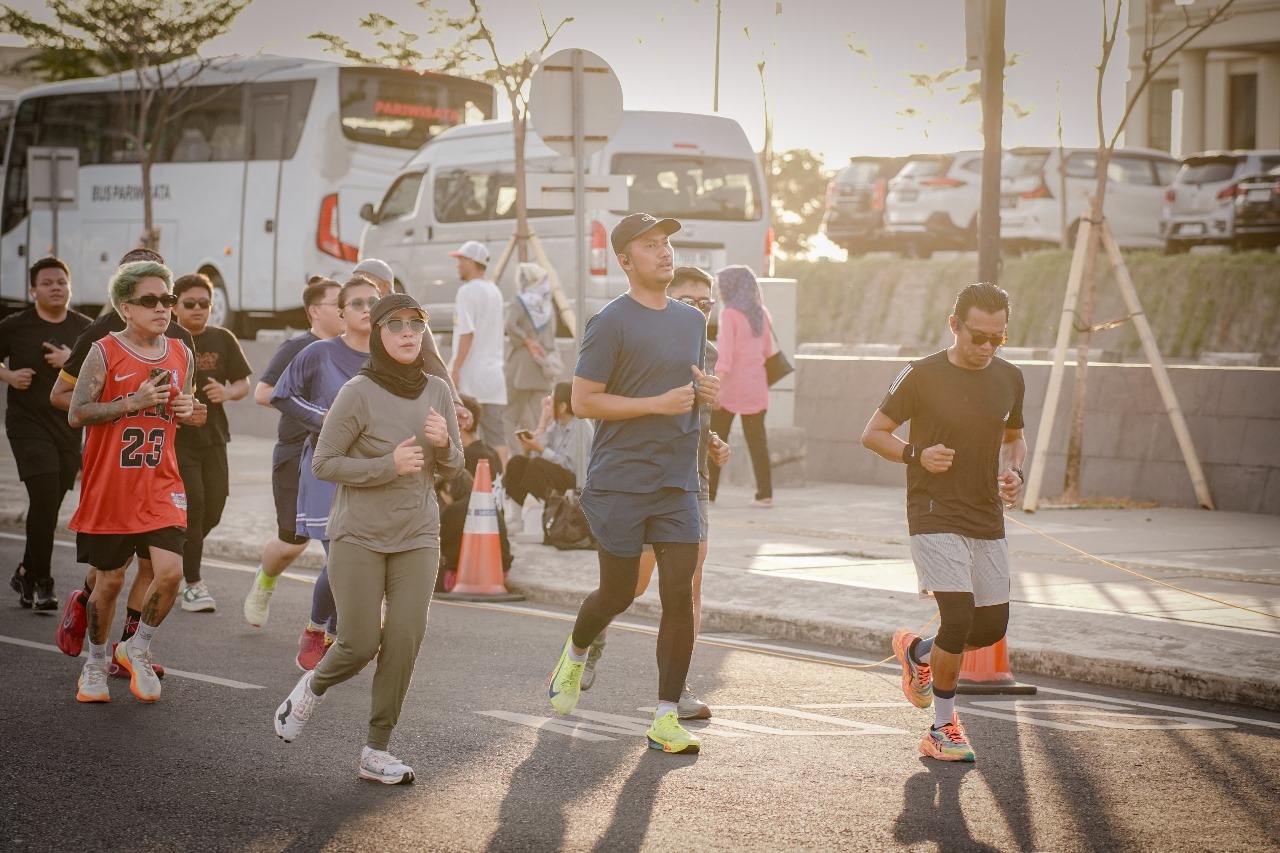 jalan sehat di CPI Makassar